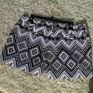 Dalia aztect print shorts